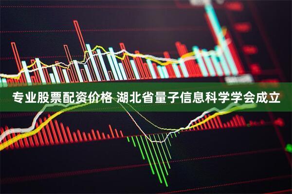 专业股票配资价格 湖北省量子信息科学学会成立