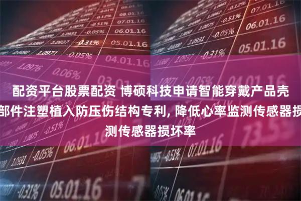 配资平台股票配资 博硕科技申请智能穿戴产品壳体零部件注塑植入防压伤结构专利, 降低心率监测传感器损坏率
